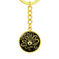 Medusa Pendant Keychain – Stainless Steel or 18K Gold
