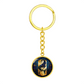 Capricorn Goat Keychain - Zodiac Pendant Jewelry