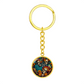 Day of the Dead Keychain - Día de los Muertos Pendant Jewelry