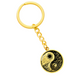 Sun and Moon Keychain