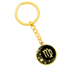 Virgo Zodiac Pendant Keychain