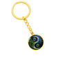 Nature & Circuit Yin Yang Pendant Keychain