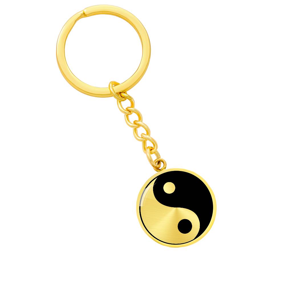 Yin Yang Keychain