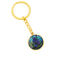 Larkspur Keychain