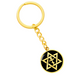 Star of David & Orthodox Cross Keychain