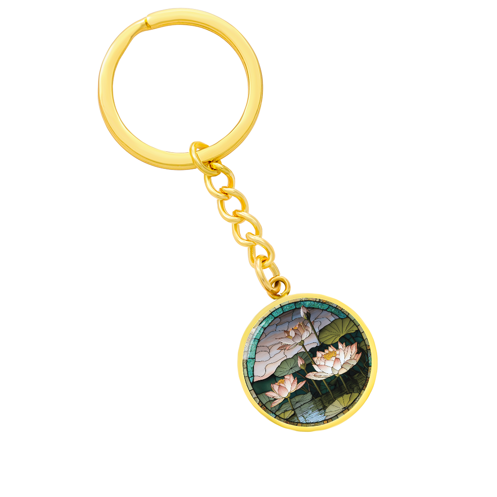 Water Lily Keychain