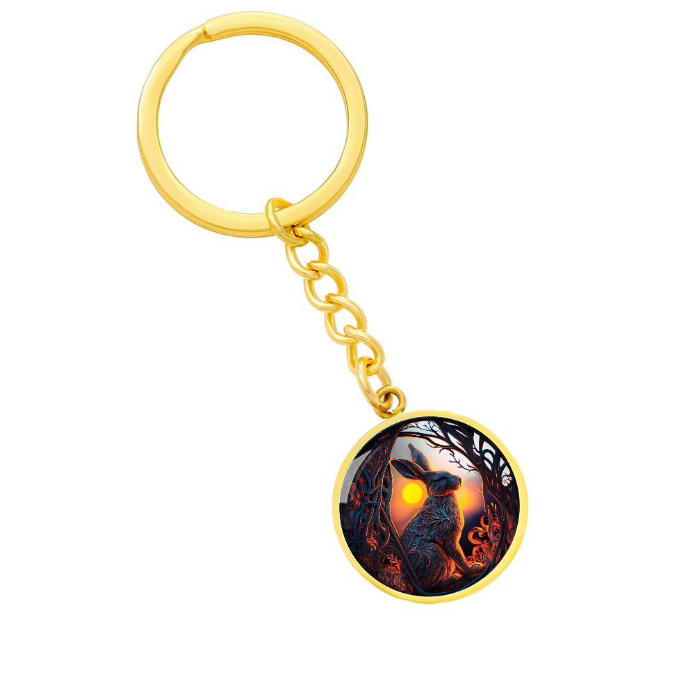 Rabbit Keychain - Chinese Zodiac Animal Pendant Jewelry