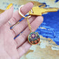 Halloween Morning Glory Keychain