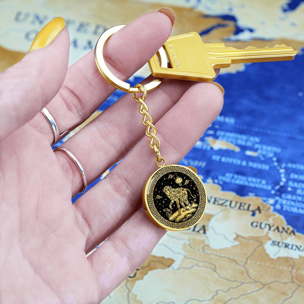 Monkey Keychain Chinese Zodiac Animal Pendant Jewelry