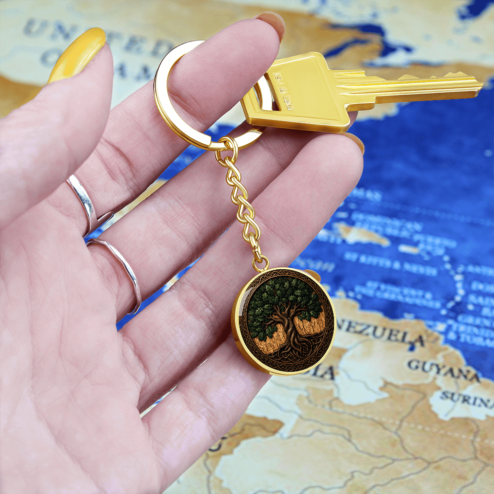 Tree of Life Keychain, Heartfelt Gift for Growth, Strength & Renewal