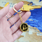 Snake & Horse Keychain - Couples Chinese Zodiac Animal Jewelry