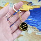 Aquarius Zodiac Keychain