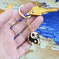 Sun and Moon Keychain