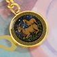 Horse & Goat Keychain - Couples Chinese Zodiac Animal Pendant Jewelry