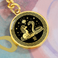 Snake & Horse Keychain - Couples Chinese Zodiac Animal Jewelry