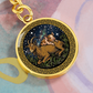 Pig & Goat Keychain - Couples Chinese Zodiac Animal Pendant Jewelry