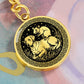 Dog and Rat Keychain - Couples Chinese Zodiac Animal Pendant Jewelry