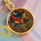 Year of The Rooster Keychain - Chinese Zodiac Animal Charm Pendant Jewelry