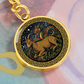 Dragon & Goat Keychain - Couples Chinese Zodiac Animal Pendant Jewelry