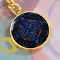 Blue Celtic Knot Keychain - Romantic Pendant Jewelry