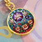 Halloween Morning Glory Keychain
