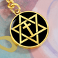 Magen Cross Keychain, Meaningful Symbol of Faith & Heritage