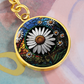 Daisy Keychain