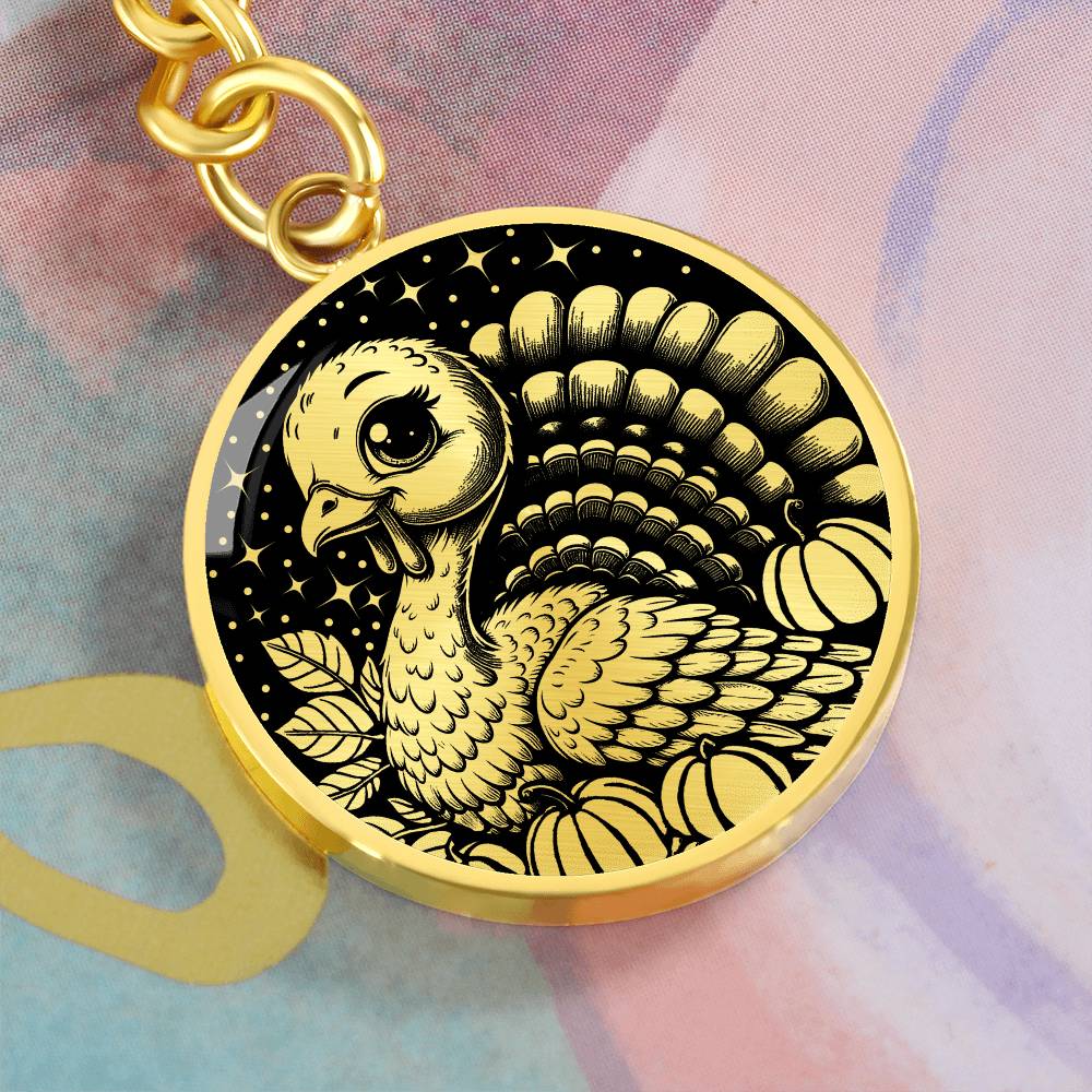 Turkey Keychain