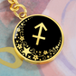 Sagittarius Zodiac Keychain