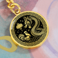 Rooster and Dragon Keychain