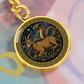 Snake & Goat Keychain - Couples Chinese Zodiac Animal Pendant Jewelry