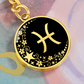 Pisces Zodiac Keychain