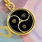 Celtic Yin Yang Keychain