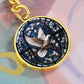 White Dove Keychain