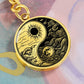 Sun and Moon Keychain