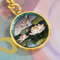 Water Lily Keychain