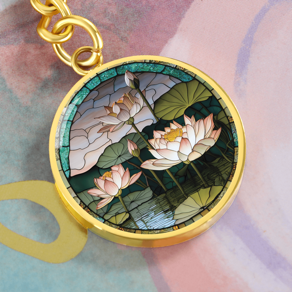 Water Lily Keychain