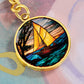 Sailboat Keychain