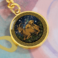 Dog & Goat Keychain - Couples Chinese Zodiac Animal Pendant Jewelry