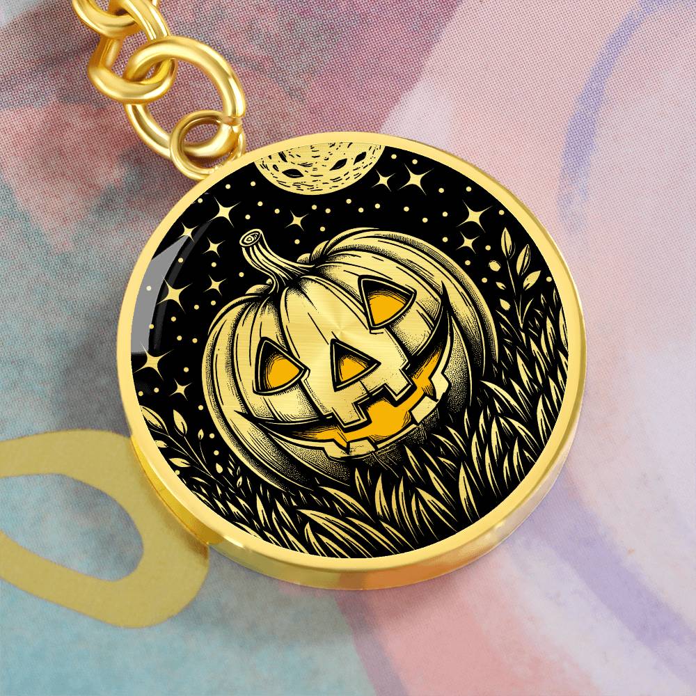 Jack O Lantern Keychain