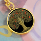 Orange Tree Keychain - Symbolic Charm Pendant Jewelry
