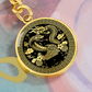 Dragon & Snake Keychain - Couples Chinese Zodiac Animal Pendant Jewelry