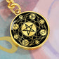 Pentagram Keychain