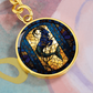 Capricorn Goat Keychain - Zodiac Pendant Jewelry