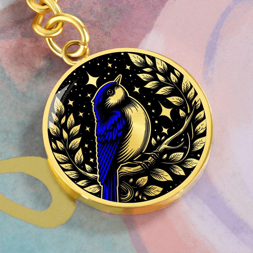 Bluebird Keychain