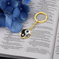 Sun and Moon Keychain
