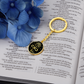 Infinity Rose Keychain