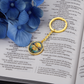 Water Lily Keychain
