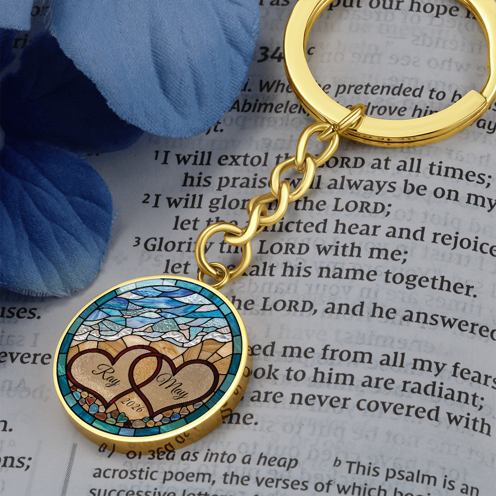 Beach Keychain - Ocean Charm Pendant Jewelry