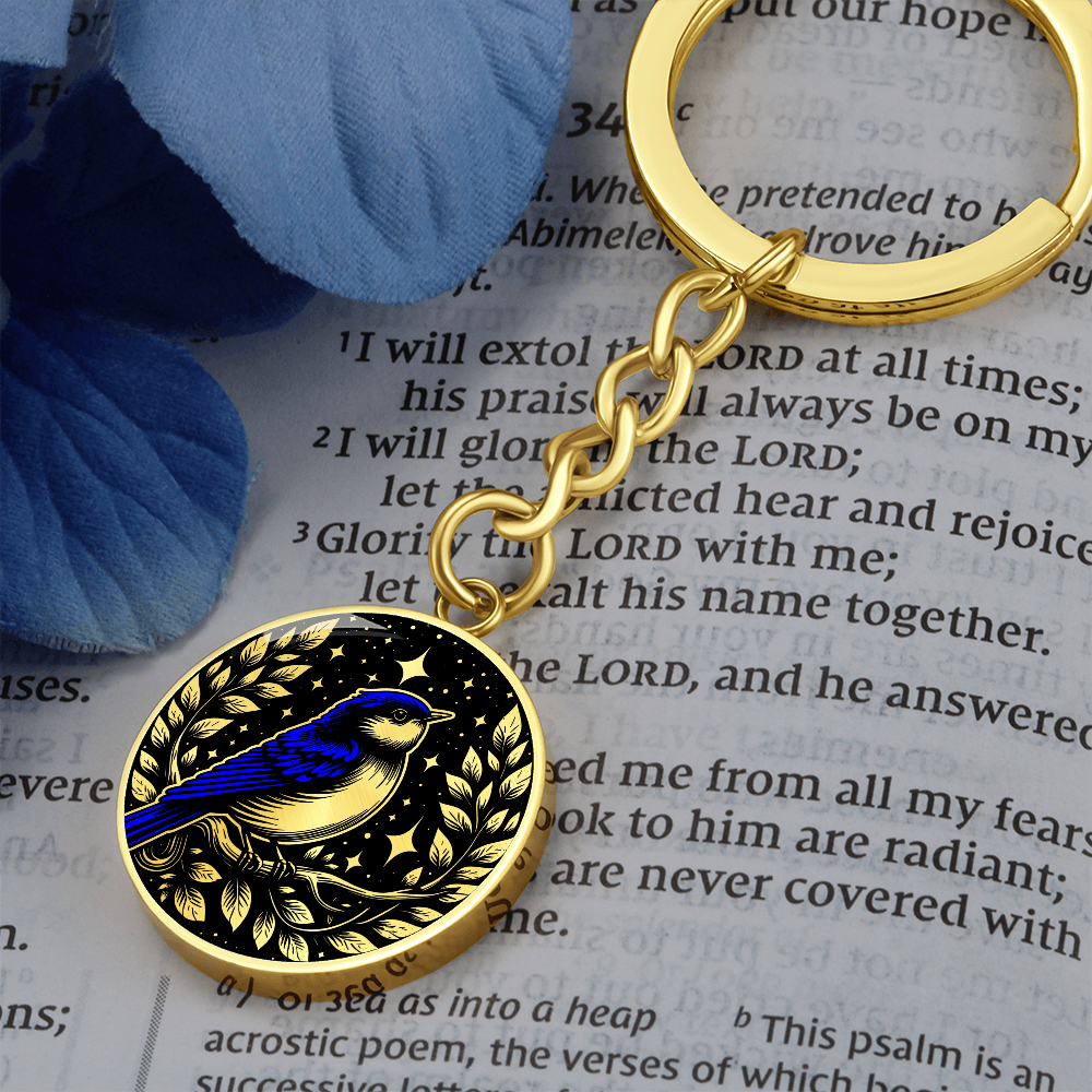 Bluebird Keychain